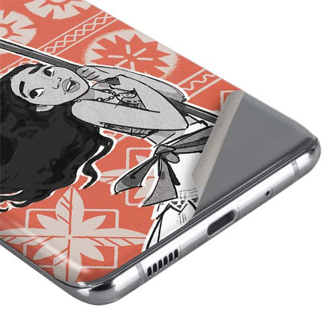 Disney Moana Character Tropical Print Art Galaxy S20 Ultra 5G Skin