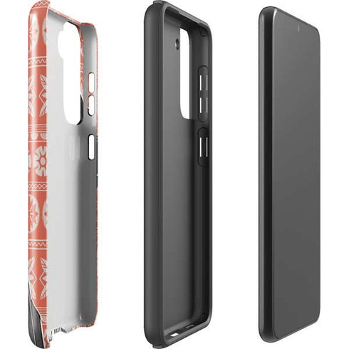 Disney Moana Character Tropical Print Art Galaxy S21 Plus 5G Pro Case