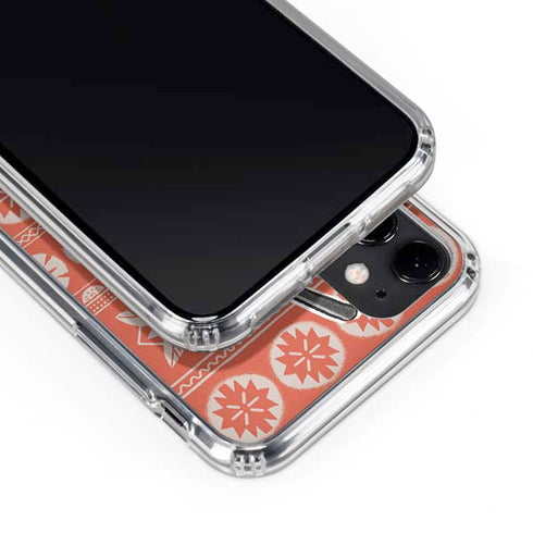 Disney Moana Character Tropical Print Art iPhone 11 Clear Case