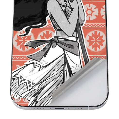 Disney Moana Character Tropical Print Art iPhone 12 Pro Skin