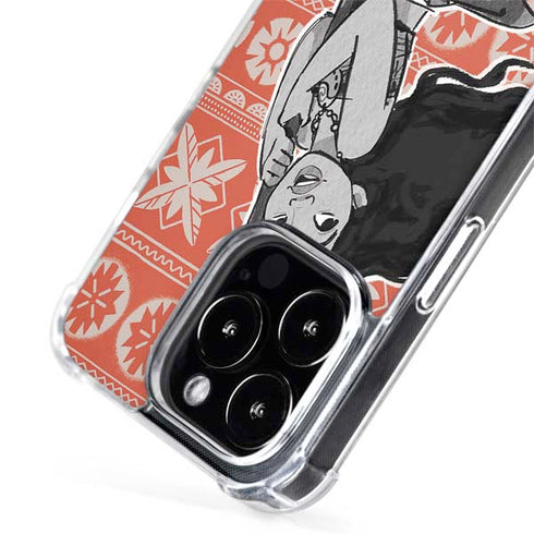 Disney Moana Character Tropical Print Art iPhone 15 Pro Max MagSafe Case
