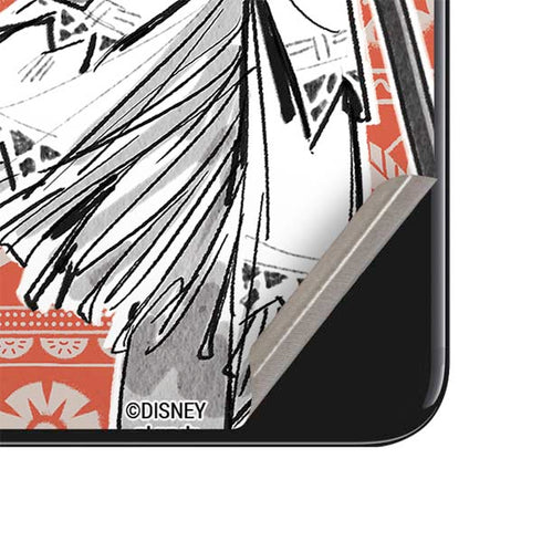 Disney Moana Character Tropical Print Art iPhone SE (2nd & 3rd Gen) Skin