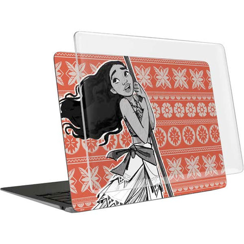 Disney Moana Character Tropical Print Art MacBook Air 13in (2020) Case plus Skin