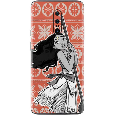 Disney Moana Character Tropical Print Art OnePlus 7 Pro Skin