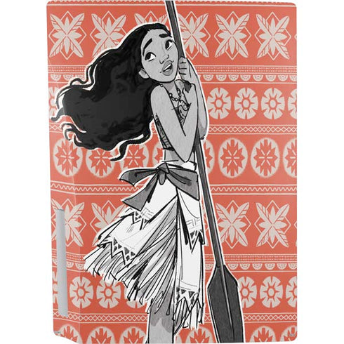 Disney Moana Character Tropical Print Art PS5 Bundle Skin