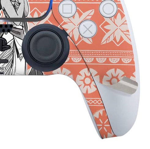 Disney Moana Character Tropical Print Art PS5 Slim Digital Edition Bundle Skin