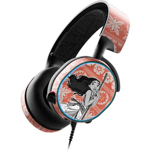 Disney Moana Character Tropical Print Art SteelSeries Arctis 3 Skin