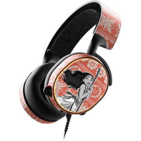 Disney Moana Character Tropical Print Art SteelSeries Arctis 5 Skin
