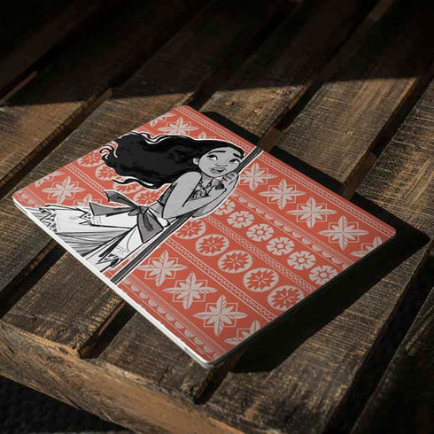 Disney Moana Character Tropical Print Art Surface Laptop 2 Skin