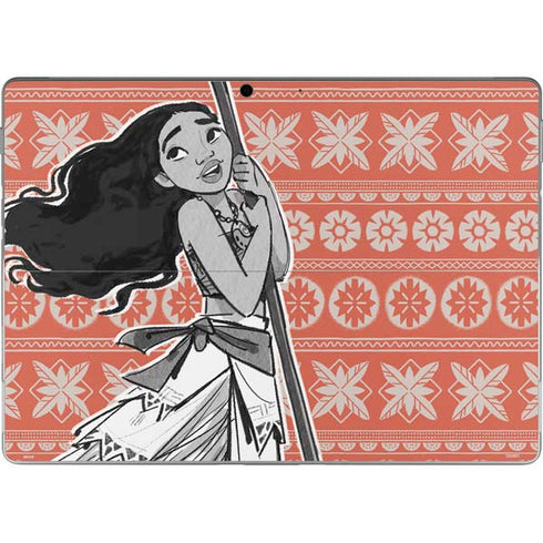 Disney Moana Character Tropical Print Art Surface Pro 8 Skin