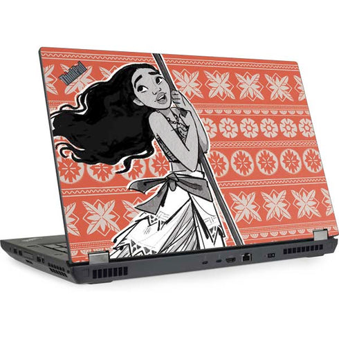 Disney Moana Character Tropical Print Art Lenovo ThinkPad Skin