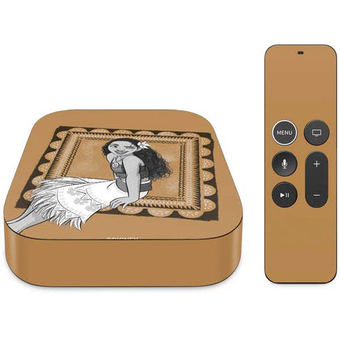 Disney Moana Winking Art Apple TV Skin