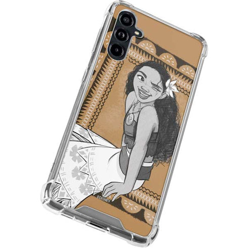 Disney Moana Winking Art Galaxy A54 5G Clear Case