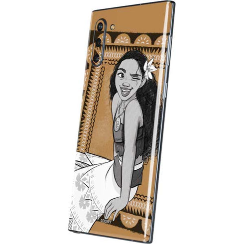 Disney Moana Winking Art Galaxy Note 10 Skin