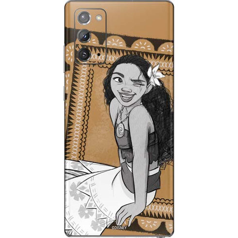 Disney Moana Winking Art Galaxy Note20 5G Skin