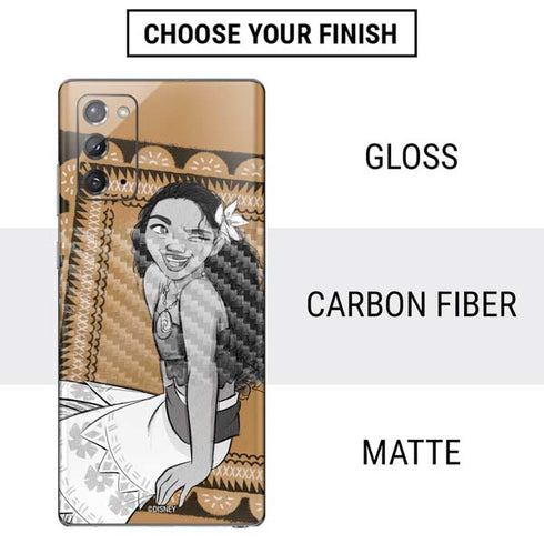 Disney Moana Winking Art Galaxy Note20 5G Skin