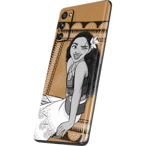 Disney Moana Winking Art Galaxy S20 Fan Edition Skin