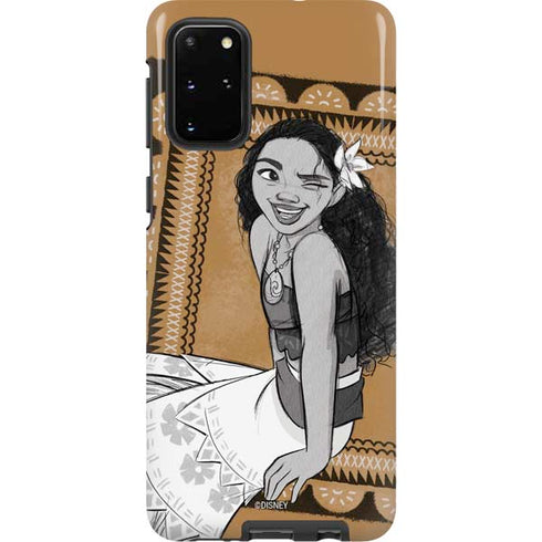 Disney Moana Winking Art Galaxy S20 Plus Pro Case
