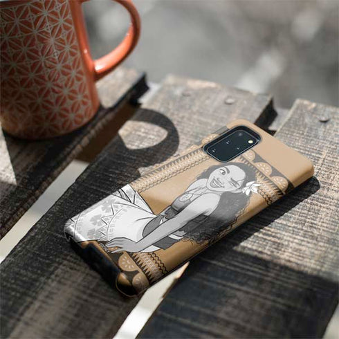 Disney Moana Winking Art Galaxy S20 Plus Pro Case