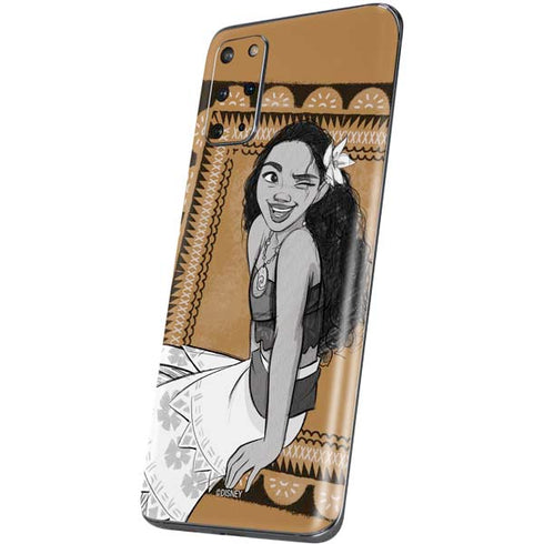 Disney Moana Winking Art Galaxy S20 Plus Skin