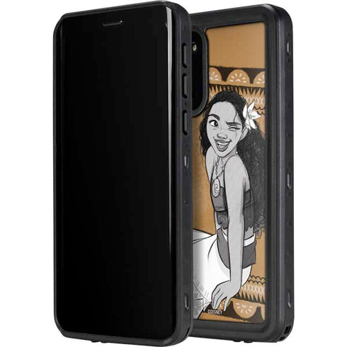 Disney Moana Winking Art Galaxy S20 Plus Waterproof Case