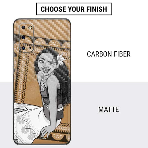 Disney Moana Winking Art Galaxy S20 Skin