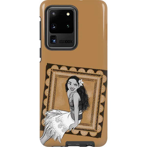 Disney Moana Winking Art Galaxy S20 Ultra 5G Pro Case