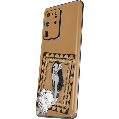 Disney Moana Winking Art Galaxy S20 Ultra 5G Skin