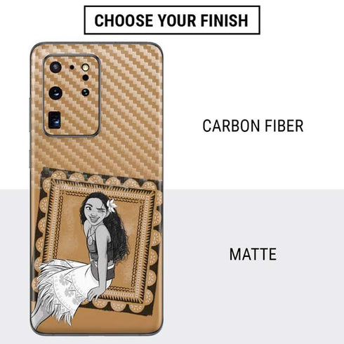 Disney Moana Winking Art Galaxy S20 Ultra 5G Skin