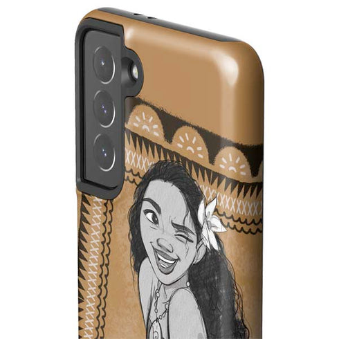 Disney Moana Winking Art Galaxy S21 5G Pro Case