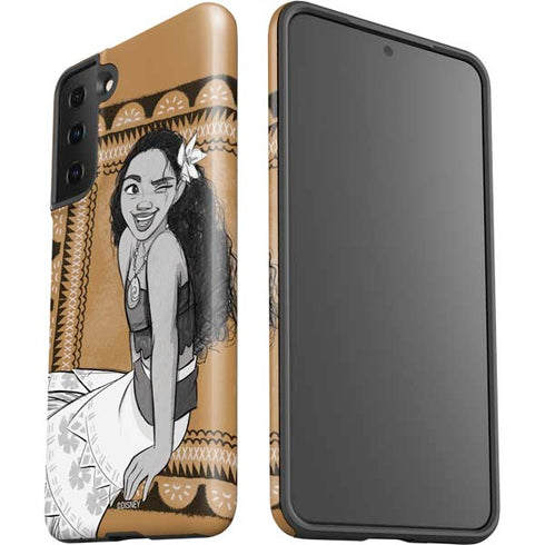 Disney Moana Winking Art Galaxy S21 Plus 5G Pro Case
