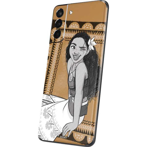 Disney Moana Winking Art Galaxy S21 Plus 5G Skin