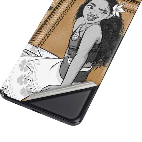 Disney Moana Winking Art Galaxy S21 Plus 5G Skin