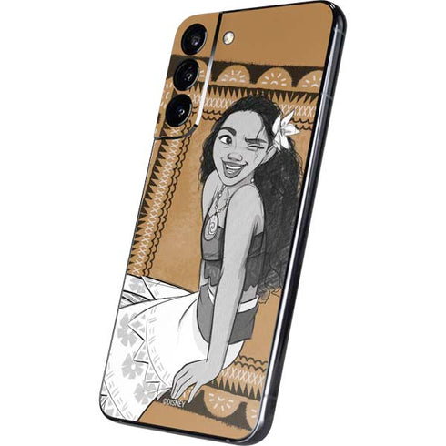Disney Moana Winking Art Galaxy S22 Plus Skin