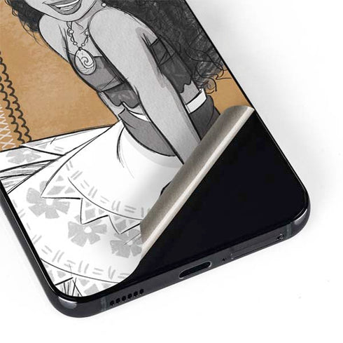 Disney Moana Winking Art Galaxy S22 Plus Skin