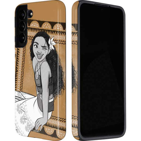 Disney Moana Winking Art Galaxy S22 Pro Case