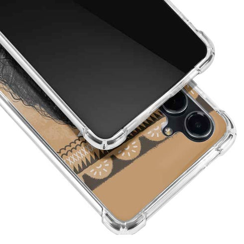 Disney Moana Winking Art Galaxy S23 FE Clear Case