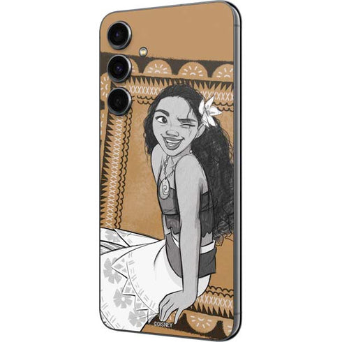 Disney Moana Winking Art Galaxy S23 FE Skin
