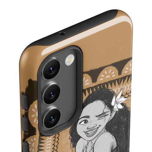 Disney Moana Winking Art Galaxy S23 Plus Pro Case
