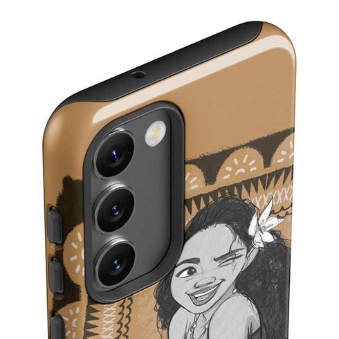 Disney Moana Winking Art Galaxy S23 Pro Case