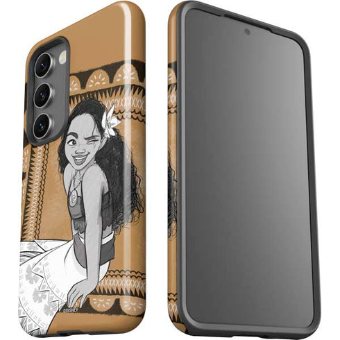 Disney Moana Winking Art Galaxy S23 Pro Case