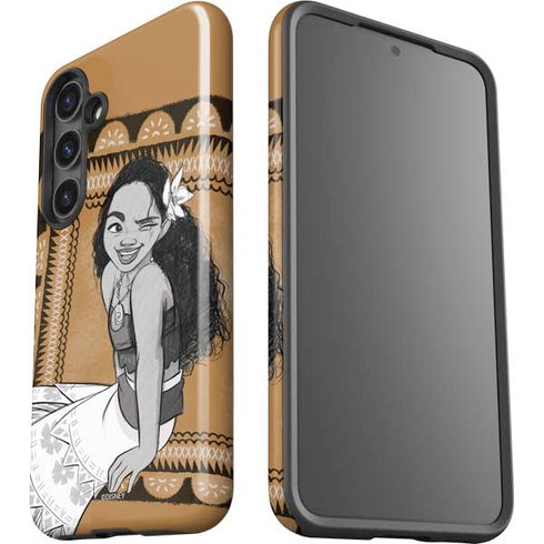 Disney Moana Winking Art Galaxy S24 Impact Case