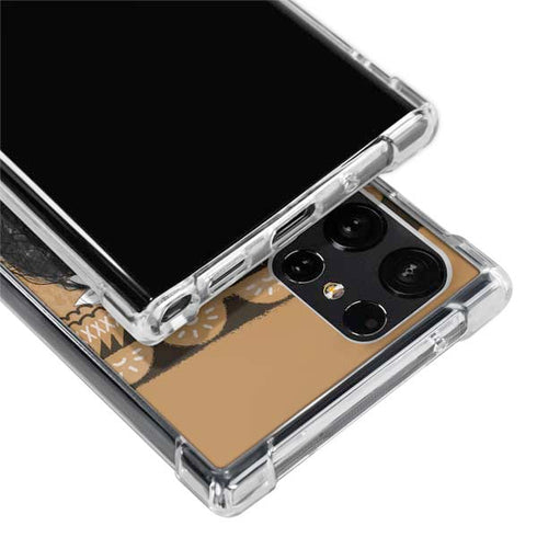 Disney Moana Winking Art Galaxy S24 Ultra Clear Case