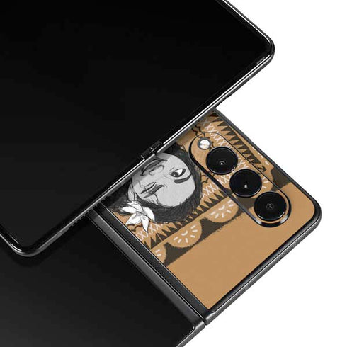 Disney Moana Winking Art Galaxy Z Fold3 5G Skin