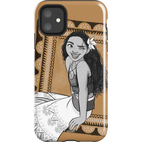 Disney Moana Winking Art iPhone 11 Impact Case