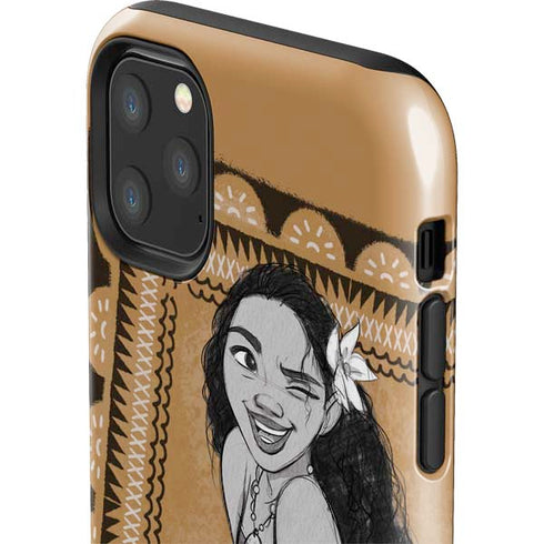 Disney Moana Winking Art iPhone 11 Pro Max Impact Case