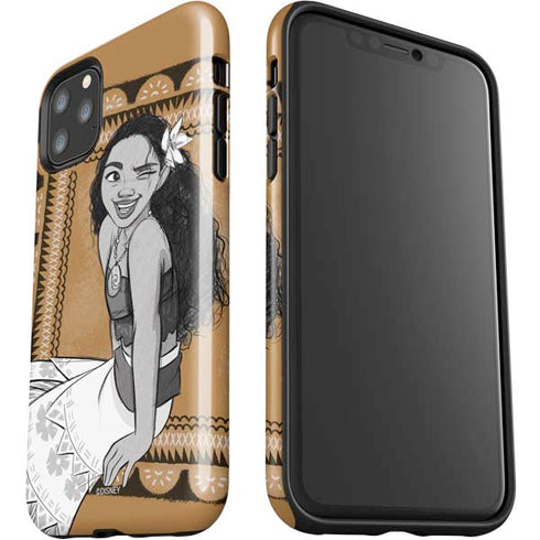 Disney Moana Winking Art iPhone 11 Pro Max Impact Case
