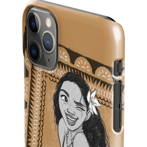 Disney Moana Winking Art iPhone 11 Pro Max Lite Case