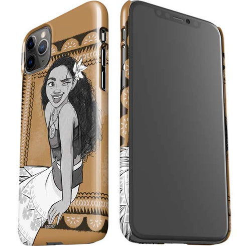 Disney Moana Winking Art iPhone 11 Pro Max Lite Case