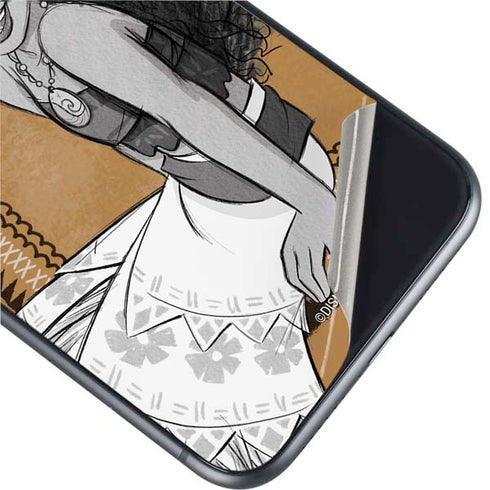 Disney Moana Winking Art iPhone 11 Skin